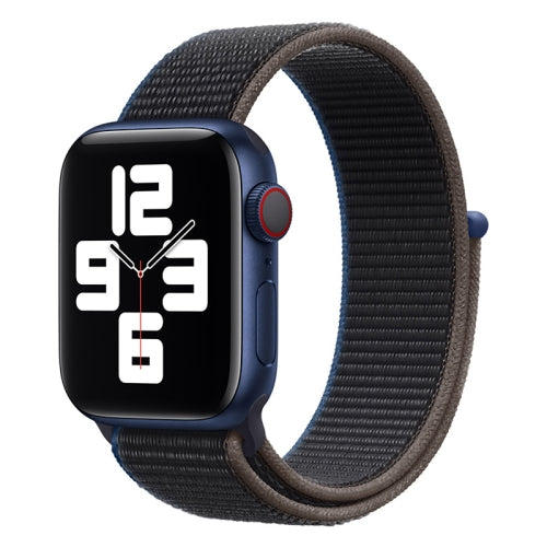 Watch Band für Apple Watch Serie 7 45mm / 6 & SE & 5 & 4 44mm / 3 & 2 & 1 42mm (Dark Navy Blue)