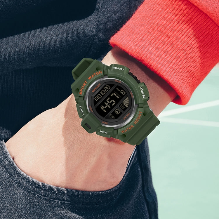 Sanda 2106 Sport Armbanduhr mit LED Digitalanzeige
