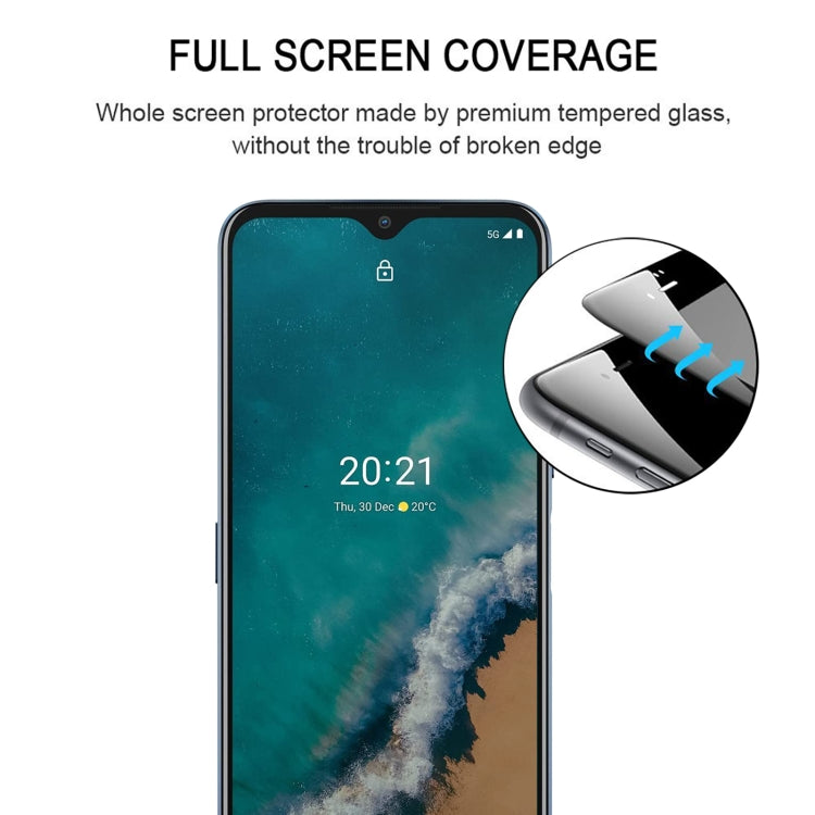 Volle Schutzfolie Glas für das Nokia G50
