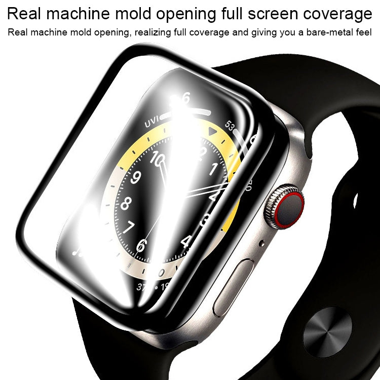 Gebogene Displayschutzfolie für Apple Watch-Serie 6 & SE & 5 & 4 44mm