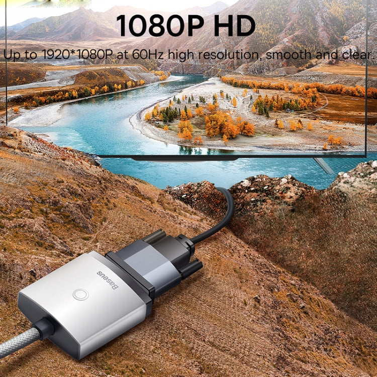 Basis-Lite-Serie HDMI an VGA-Adapter (weiß)