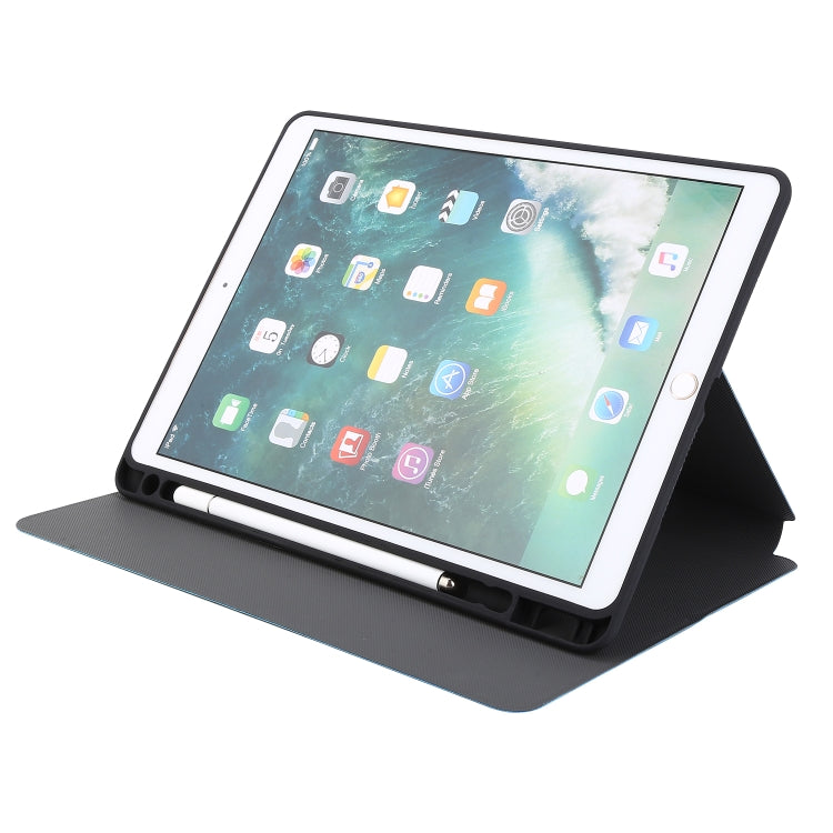 Für iPad 10.2 2021 & 2020 & 2019 / Air 2019 / Pro 10.5 elektrische gepresste Textur Horizontales Flip Ledertasche mit Halter & Stiftschlitz