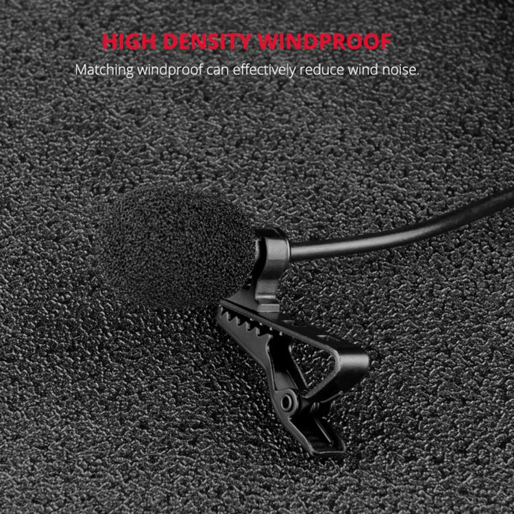 Typ-C-Schnittstelle Live-Übertragung Interview Mobiltelefon Doppelclip Lavalier Mikrofon, Länge: 2,5 m | #Elektroniktrade.ch#