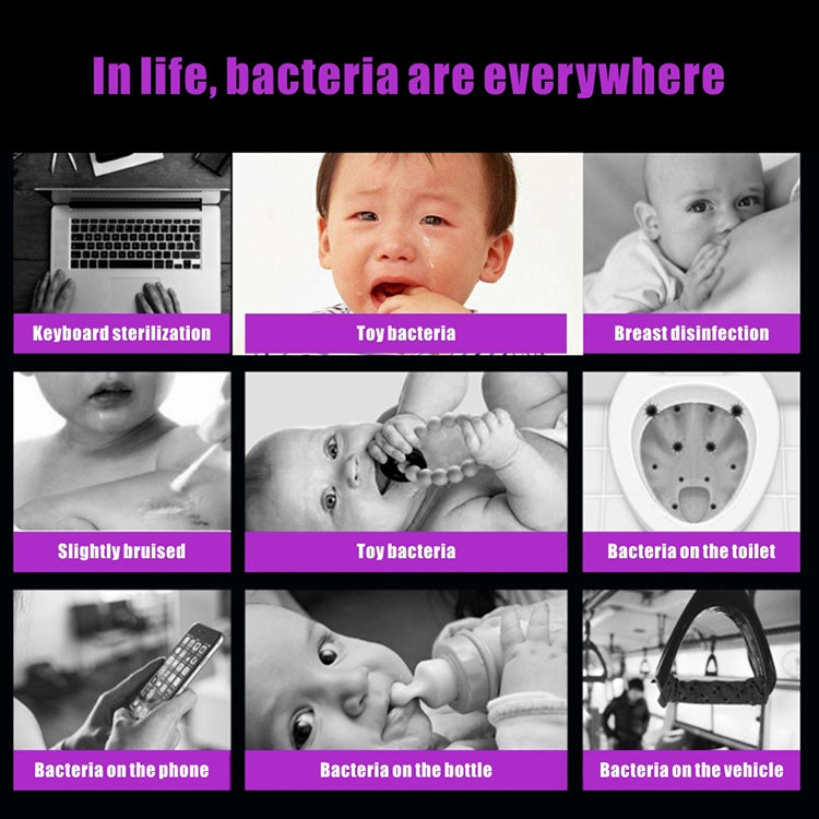 Portabler Smartphone UV-Desinfektion Adapter/Keim Töter für iPhone & Android