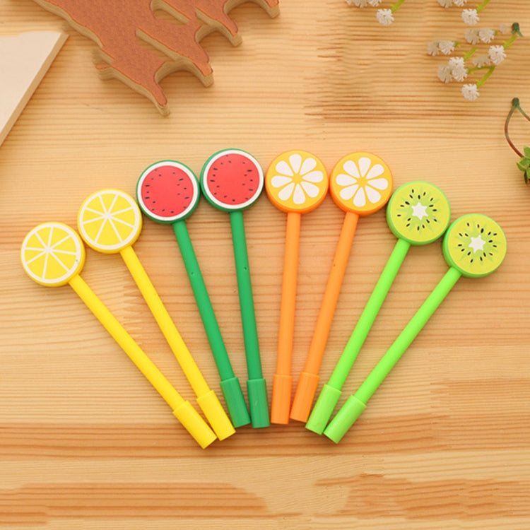 Kreative Fruit Lollipops Gel Pen Schreibpapier für Kinder Geschenk- / Büroschulbedarf, zufällige Lieferung | #Elektroniktrade.ch#