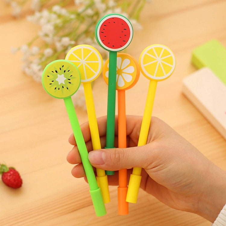 Kreative Fruit Lollipops Gel Pen Schreibpapier für Kinder Geschenk- / Büroschulbedarf, zufällige Lieferung | #Elektroniktrade.ch#