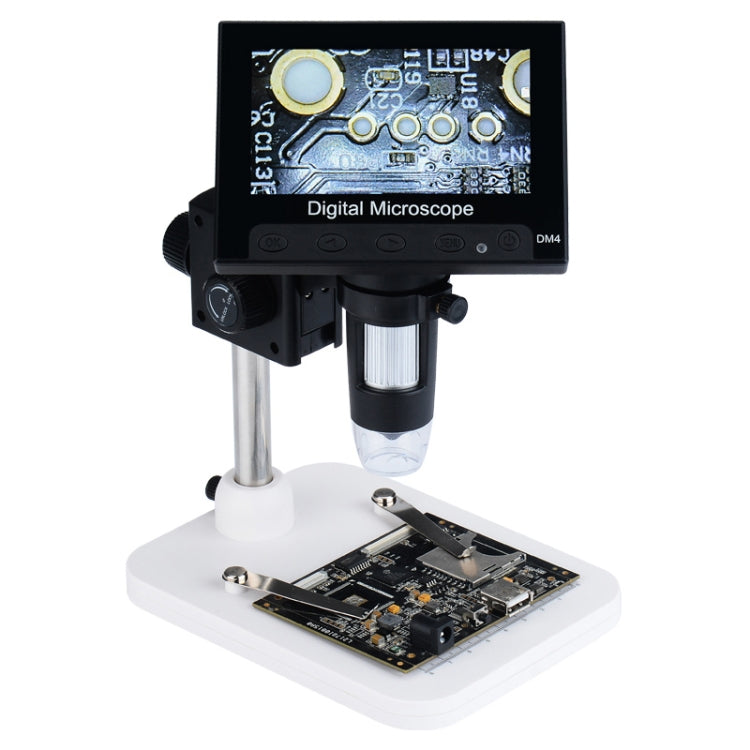 720P 4,3-Zoll-Bildschirm HD Industrial Digital Microscope