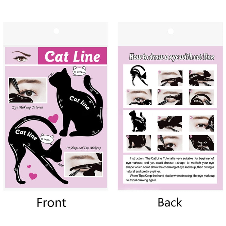10er Set Damen Cat Line Eye Makeup Tool Modell | #Elektroniktrade.ch#