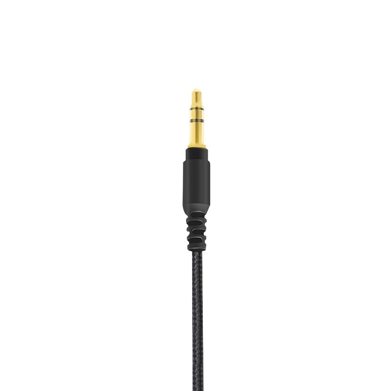 LogiLink Faltbarer Stereo Kopfhörer, schwarz