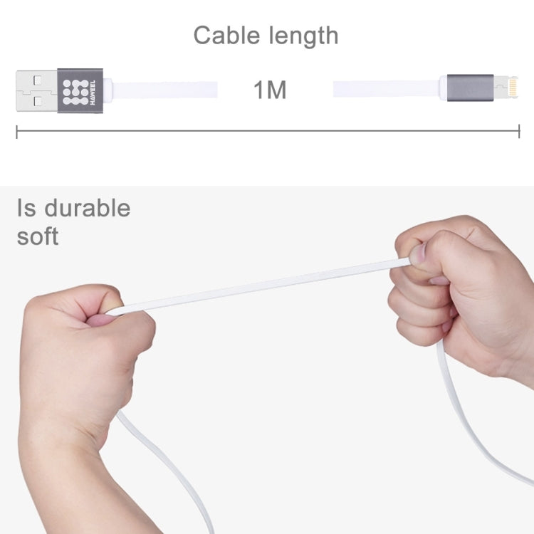 Haweel 1m Lade&Datenkabel Lightning & MicroUSB in einem Stecker