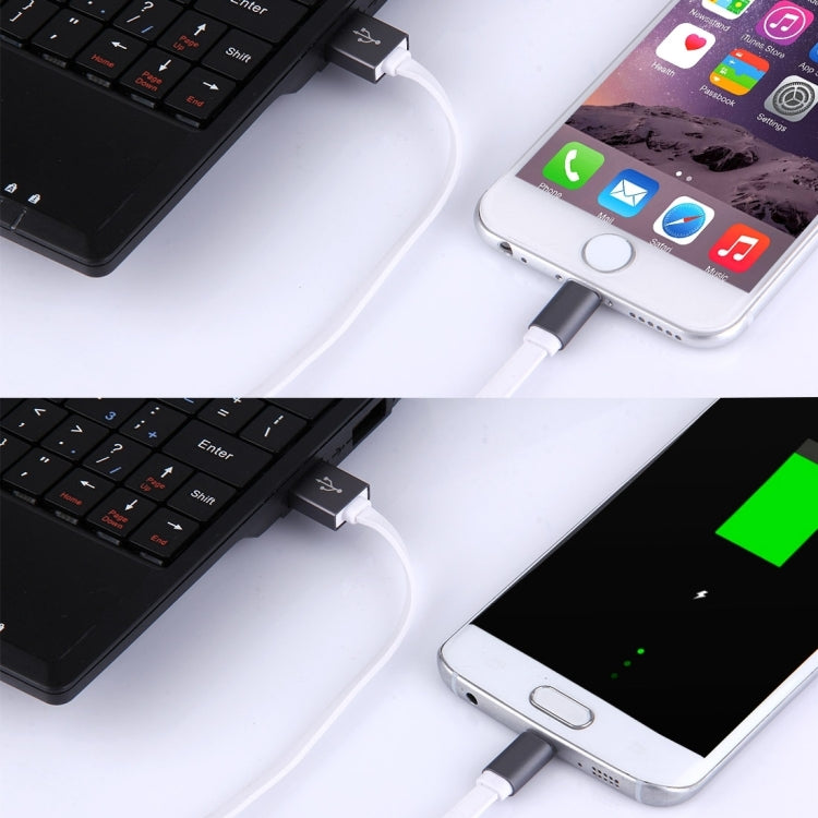Haweel 1m Lade&Datenkabel Lightning & MicroUSB in einem Stecker