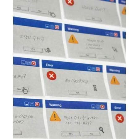 Fehlermeldung Haftzettel | #Elektroniktrade.ch#