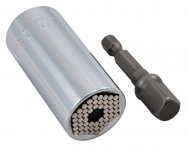 Universal-Nuss für 1/4'' bis 3/4'', inkl. Adapter