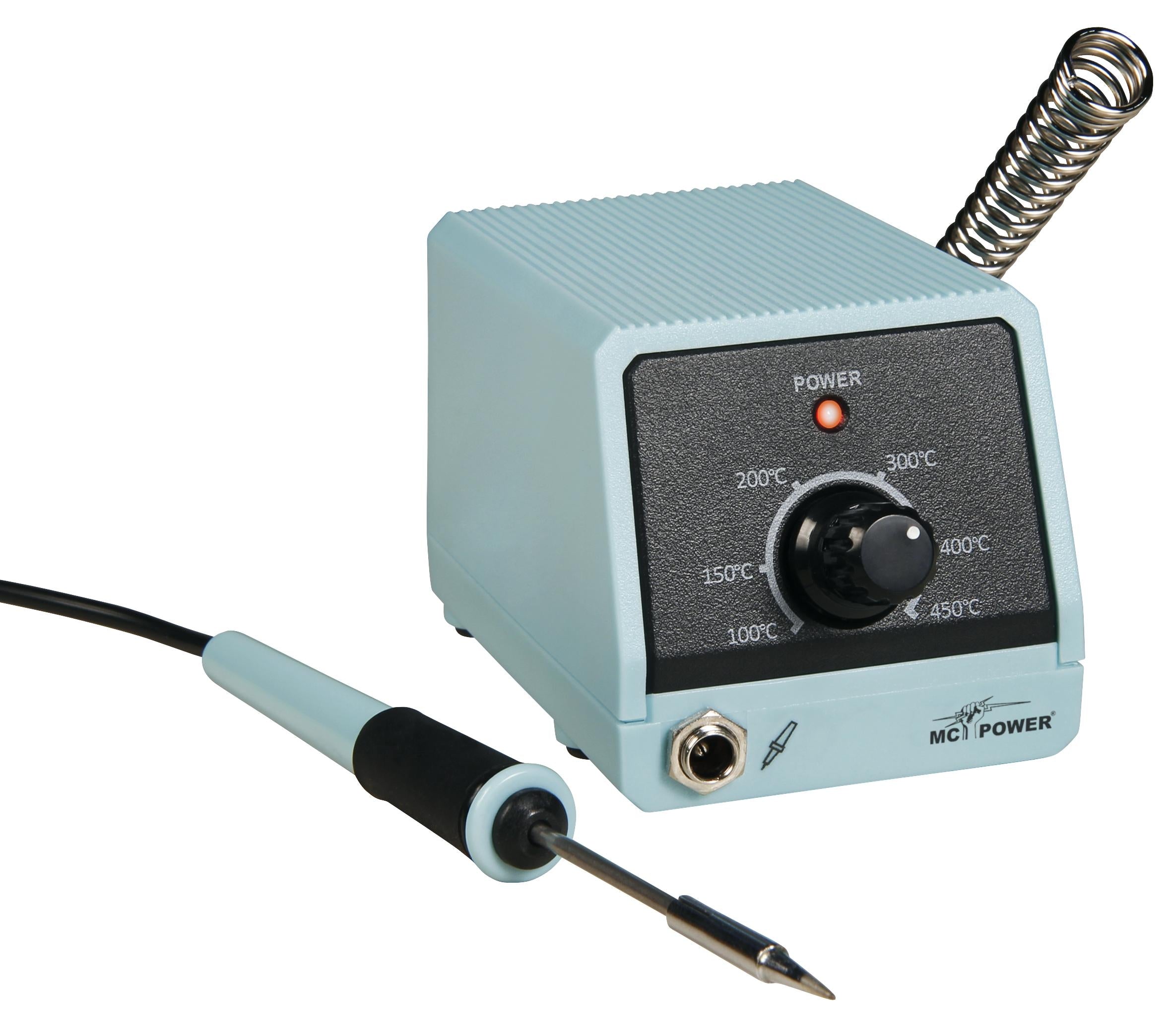 Lötstation McPower "MLS-98", 100-450°C, blau | #Elektroniktrade.ch#