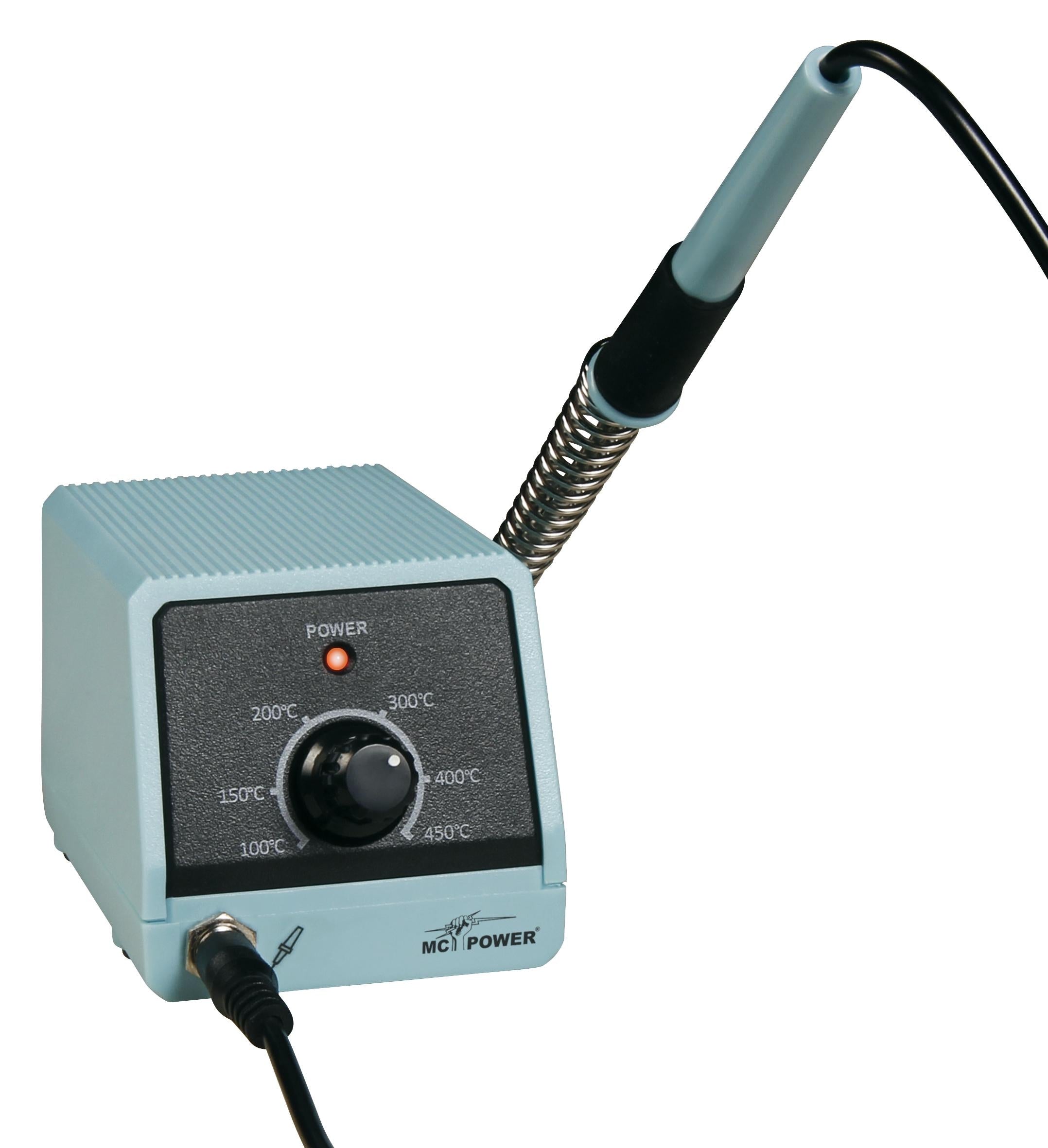 Lötstation McPower "MLS-98", 100-450°C, blau | #Elektroniktrade.ch#