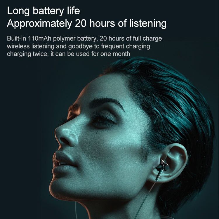 Acer Ahr051 Bluetooth 5.0 Sport Neck-Bluetooth-Kopfhörer (schwarz)