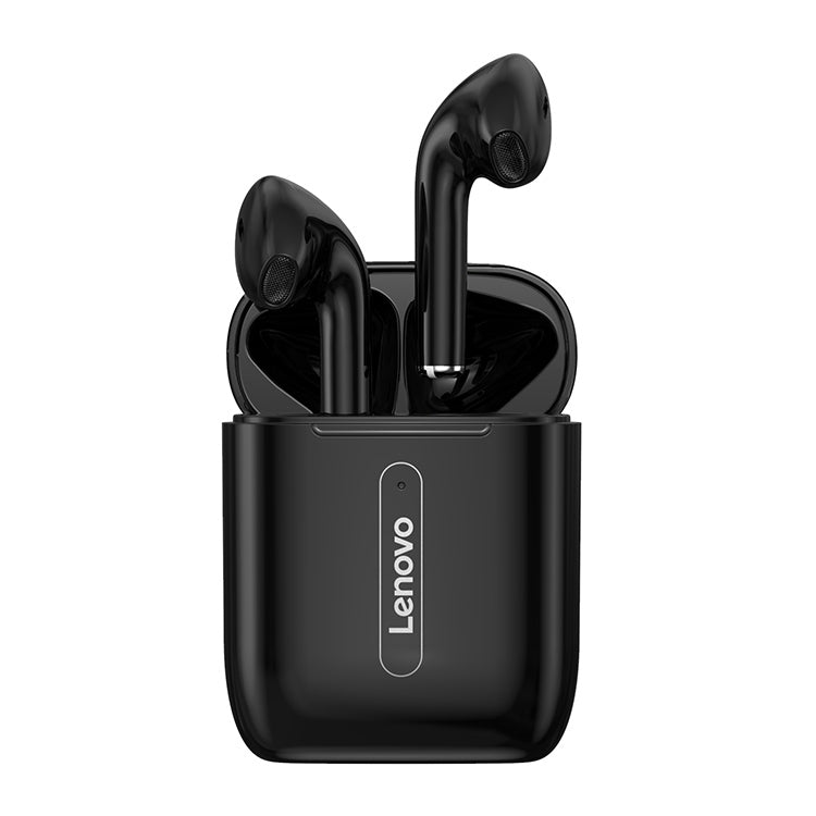 Lenovo X9 Bluetooth 5.0 Drahtloser binauraler Bluetooth-Kopfhörer mit Ladebox (schwarz) | #Elektroniktrade.ch#