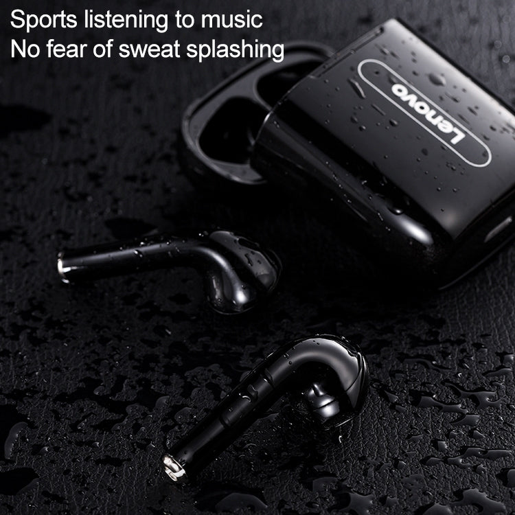 Lenovo X9 Bluetooth 5.0 Drahtloser binauraler Bluetooth-Kopfhörer mit Ladebox (schwarz) | #Elektroniktrade.ch#