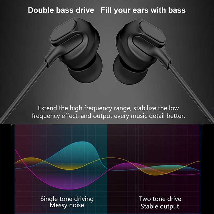 Original Lenovo HF150 In-Ear Kabel Control Kopfhörer (Schwarz) | #Elektroniktrade.ch#