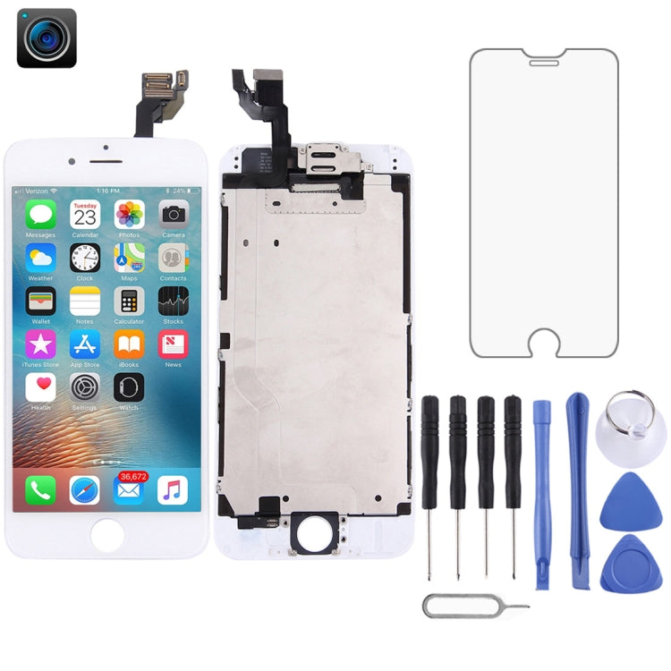 Ersatz LCD-Bildschirm und Digitizer für iPhone 6 (Weiß) inkl. Werkzeug