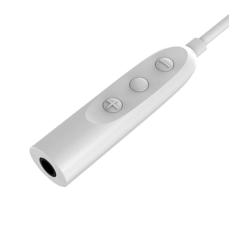 Audio-Adapterkabel mit Stecker und 3,5 mm Buchse mit Kabelsteuertaste