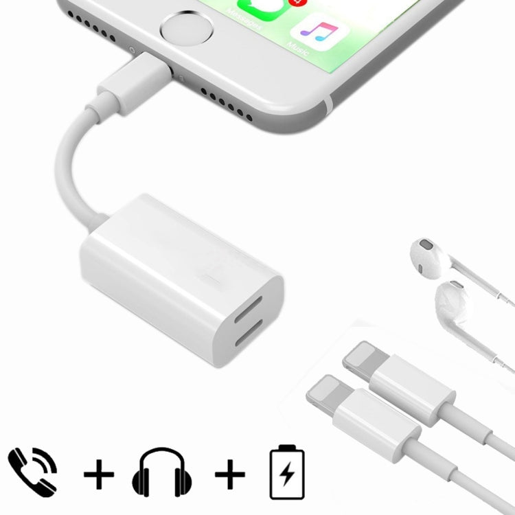 iPhone Lightning Dual Lade & Audio Adapter