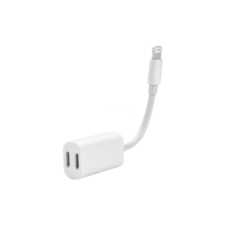 iPhone Lightning Dual Lade & Audio Adapter