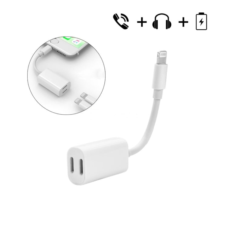 iPhone Lightning Dual Lade & Audio Adapter