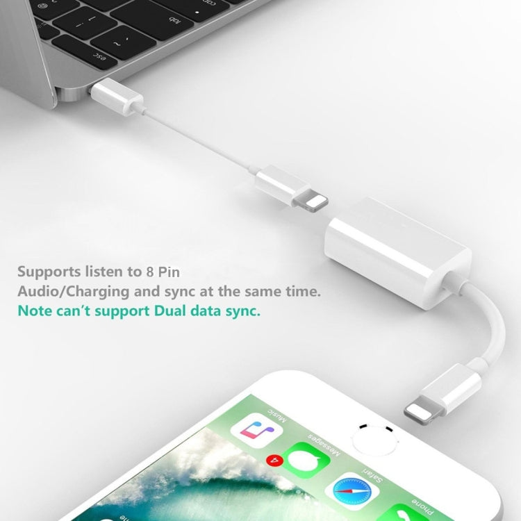 iPhone Lightning Dual Lade & Audio Adapter