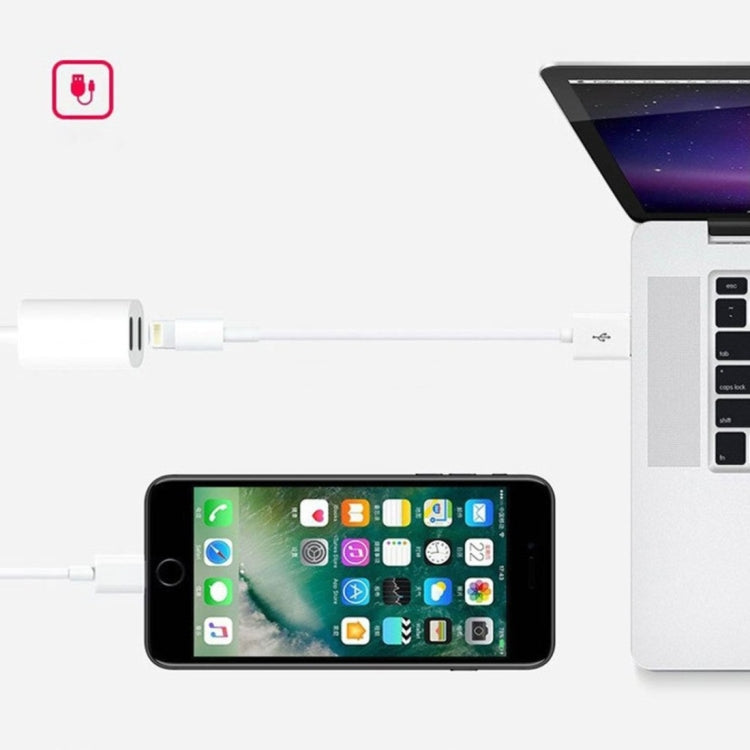 iPhone Lightning Dual Lade & Audio Adapter