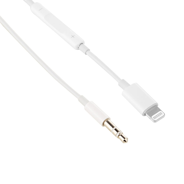 1 m 8-polig auf 3,5 mm AUX-Audiokabel Support Line Control für iPhone