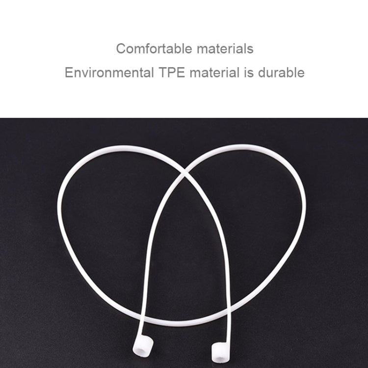 Bluetooth Kopfhörer Silikon Band Anti-Lost Line für Apple AirPods 1/2, Kabellänge: 60 cm | #Elektroniktrade.ch#