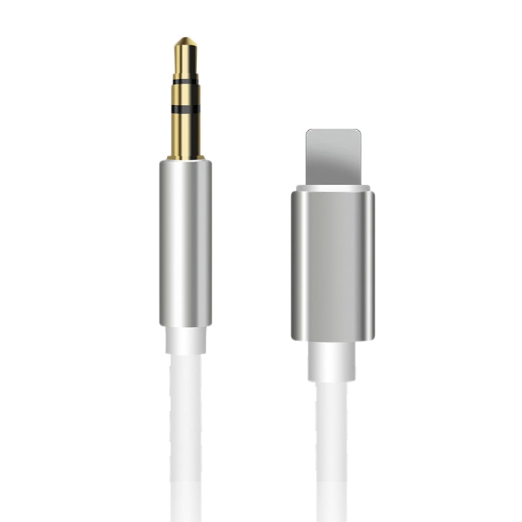 8-poliges AUX-Audioadapterkabel mit 3,5 mm Länge, Länge: 1 m (weiß)