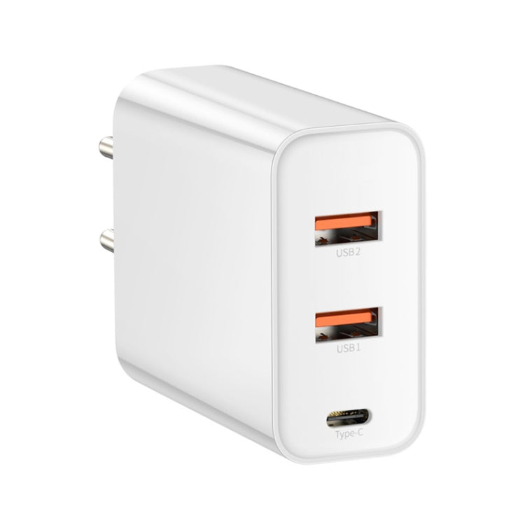 60W PPS 3-Port (Dual USB + USB-C / Typ C) Schnellladegerät | #Elektroniktrade.ch#