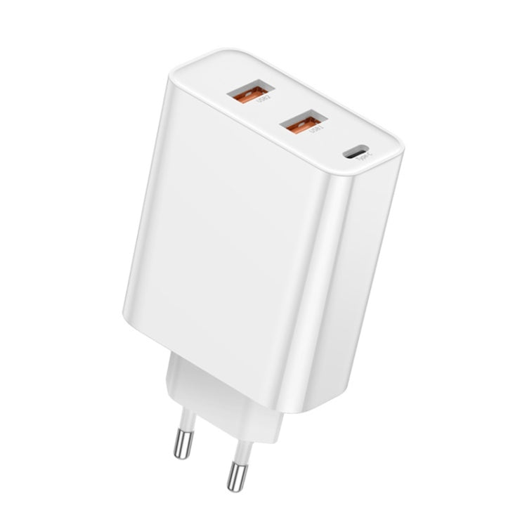 60W PPS 3-Port (Dual USB + USB-C / Typ C) Schnellladegerät | #Elektroniktrade.ch#
