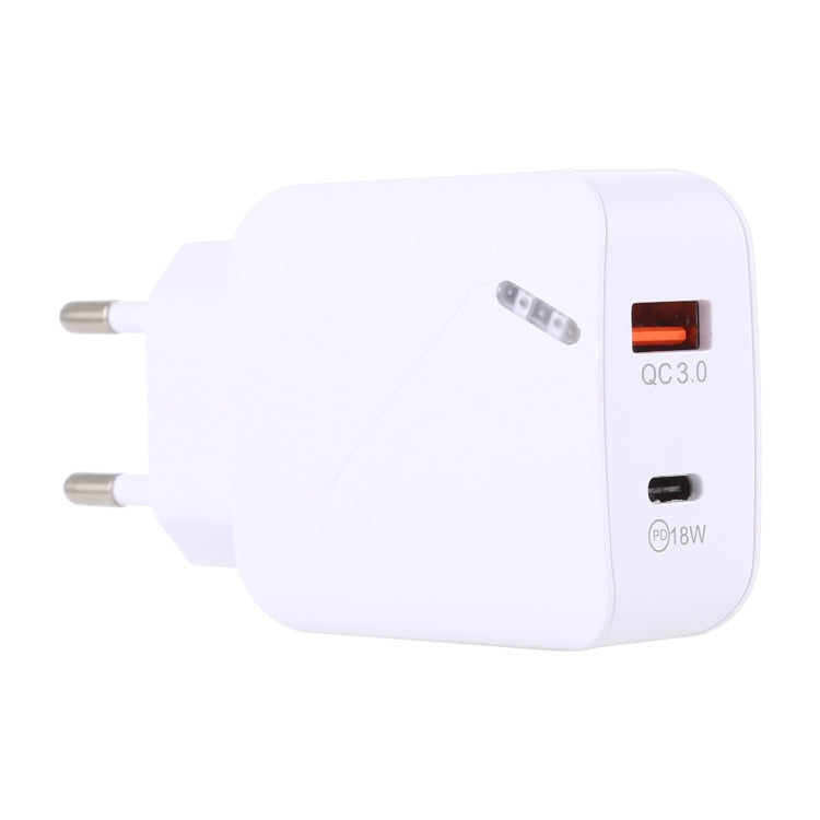 QC3.0 USB + PD 18 W USB-C / Typ C Reiseladegerät, Netzteil