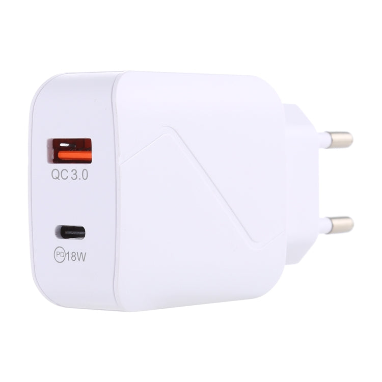 QC3.0 USB + PD 18 W USB-C / Typ C Reiseladegerät, Netzteil