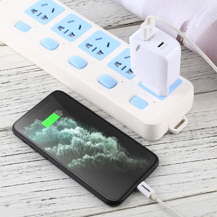 QC3.0 USB + PD 18 W USB-C / Typ C Reiseladegerät, Netzteil