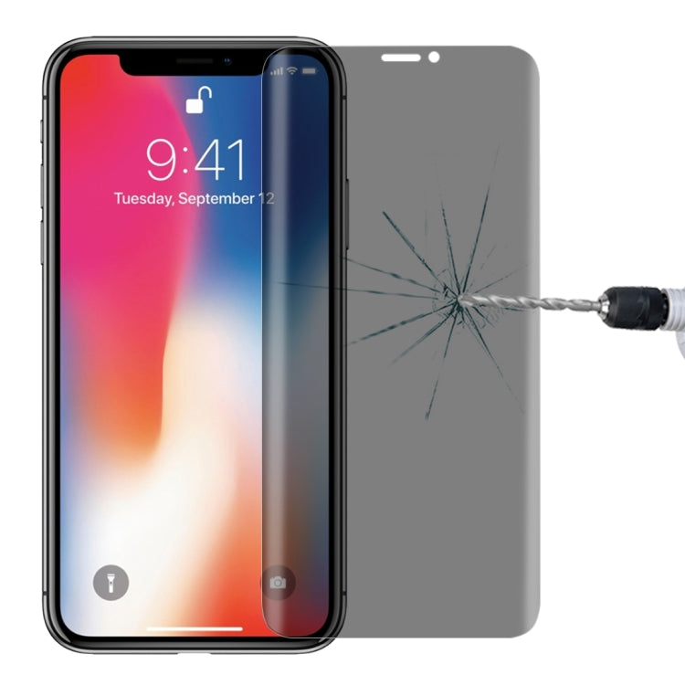 iPhone X 0,3 mm 9H Oberflächenhärte 3D-Datenschutz | #Elektroniktrade.ch#