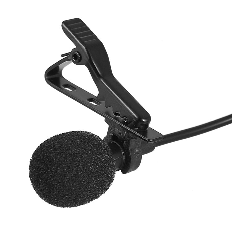 1,5 m Lavalier Kabelaufnahmemikrofon Mobiltelefon Karaoke-Mikrofon (schwarz) | #Elektroniktrade.ch#
