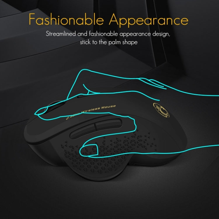 iMICE G6 Wireless-Maus 2,4 G Office-Maus 6-Tasten-Gaming-Maus (Grau)