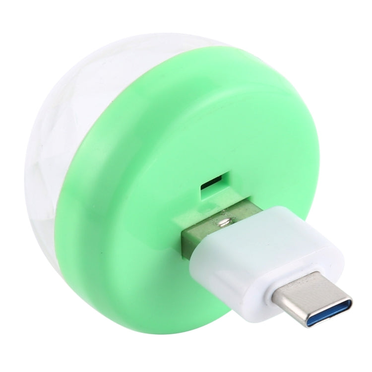 4W RGB USB LED Kristall Magic Ball Bühnenleuchte mit Typ-C Adapter | #Elektroniktrade.ch#