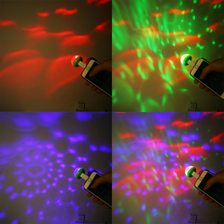 4W RGB USB LED Kristall Magic Ball - 3 Varianten