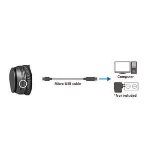 LOGILINK BT0053 Bluetooth Active-Noise-Cancelling-Headset