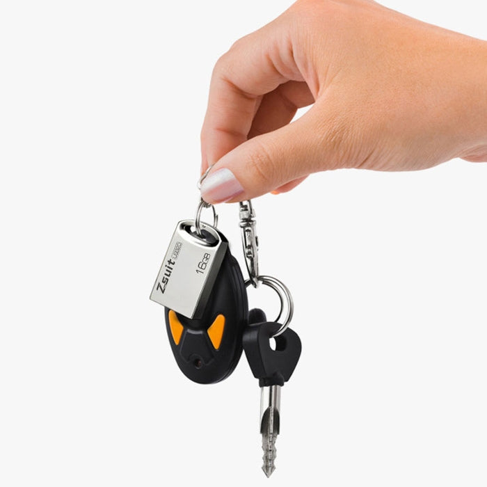 Zsuit 64GB USB 2.0 Mini Metallring Form USB Flash Disk