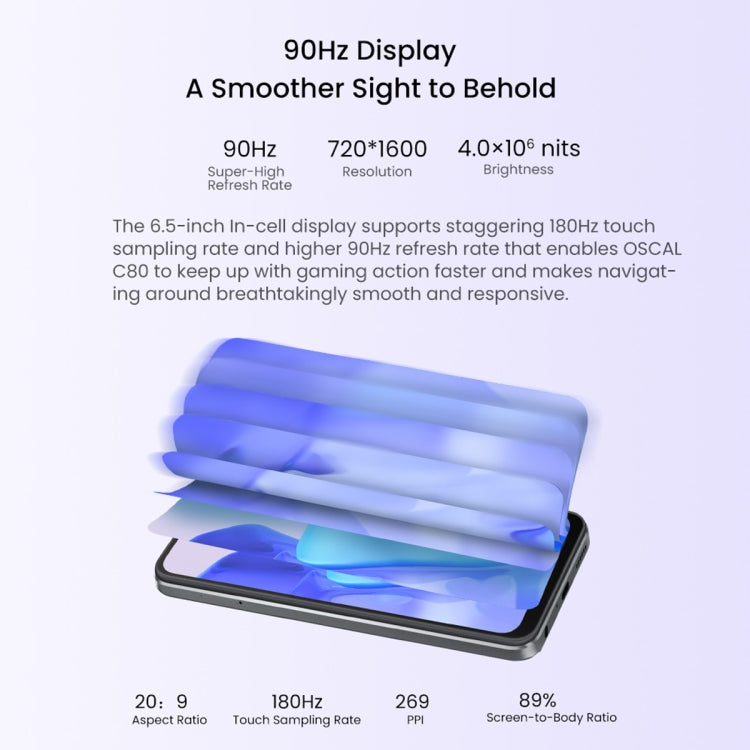 Blackview OSCAL C80, 8GB+128GB, 50MP Kamera