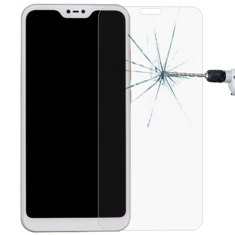 0,26 mm 9H 2,5D Panzerglasfolie für Xiaomi Redmi 6 Pro / Mi A2 Lite