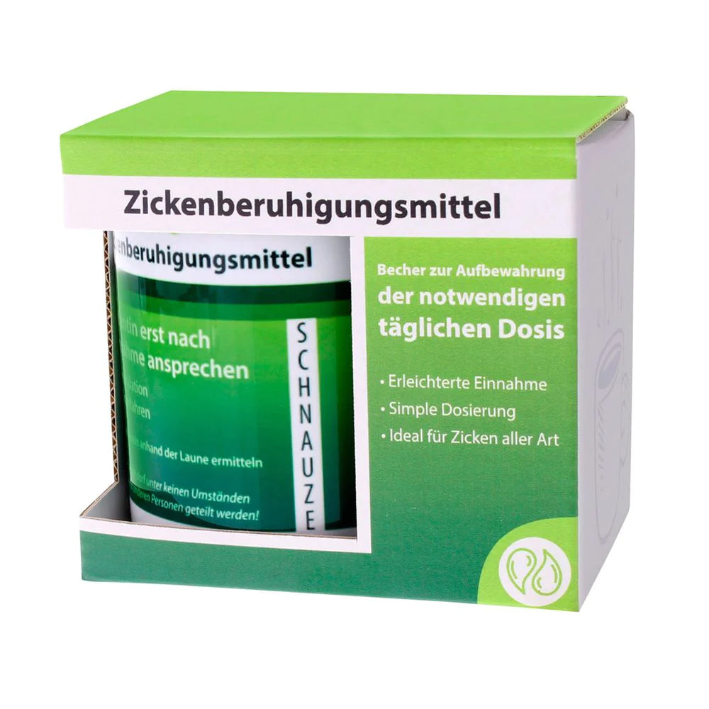 Tasse Zickenberuhigungsmittel Schnauze