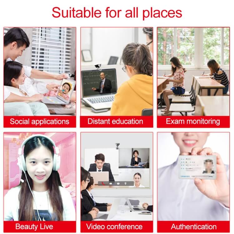 HD 1080P Computer USB WebCam mit Mikrofon | #Elektroniktrade.ch#