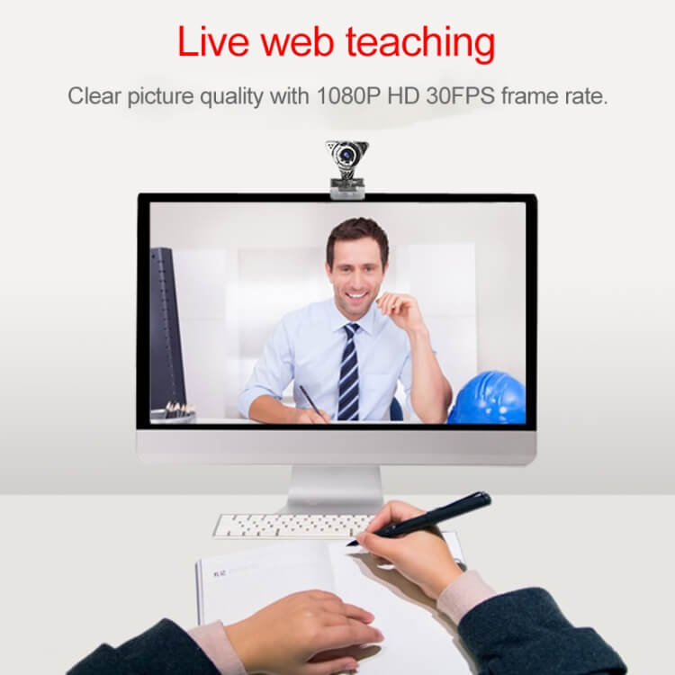 HD 1080P Computer USB WebCam mit Mikrofon | #Elektroniktrade.ch#